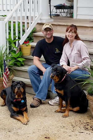 Meet Lenny and Stephanie Zannin, owners of Breakthrough K9 Training | Dog Training for Richmond, VA,, MD, NC, DC