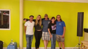 Lenny and Stephanie Zannin with Sean O’shea, Laura Morgan and Jeff Gellman